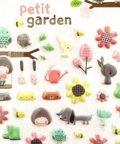 Bcmini Funny Sticker World: Petit Garden Stationery