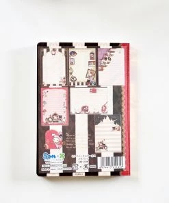 San-X Sentimental Circus: Secret Anniversary Memo Pad (Crown & Ribbon) Stationery