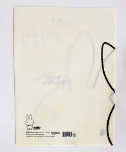 Morning Glory Miffy: 2 Pocket Plastic Folder (Cream) Stationery