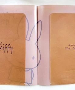 Morning Glory Miffy: 2 Pocket Plastic Folder (Brown) Stationery