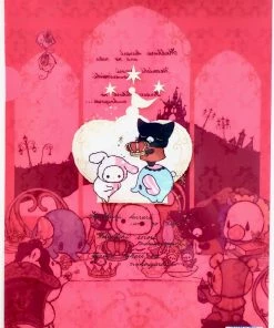 San-X Sentimental Circus: Secret Anniversary A4 Plastic File Folder (Tea Party) Stationery