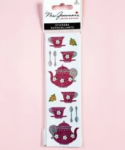 Mrs. Grossman's Paper Co Mrs. Grossman's Stickers: Limited Edition Tea Set Stationery