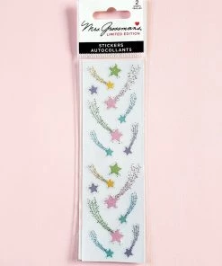 Mrs. Grossman's Paper Co Mrs. Grossman's Stickers: Limited Edition Pastel Shooting Star