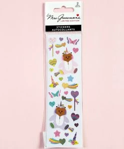 Mrs. Grossman's Paper Co Stationery Mrs. Grossman's Stickers: Limited Edition Pastel Bearycorn