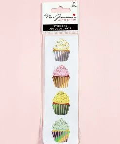 Mrs. Grossman's Paper Co Mrs. Grossman's Stickers: Limited Edition Pastel Cupcakes Stationery