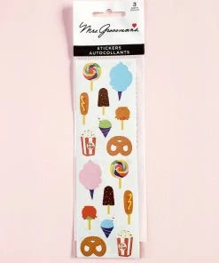Mrs. Grossman's Paper Co Mrs. Grossman's Stickers: Carnival Food Stationery