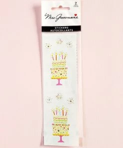 Mrs. Grossman's Paper Co Stationery Mrs. Grossman's Stickers: Magical Cake