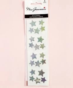 Mrs. Grossman's Paper Co Mrs. Grossman's Stickers: Silver Stars Stationery