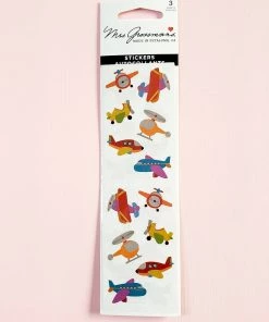 Mrs. Grossman's Paper Co Stationery Mrs. Grossman's Stickers: Chubby Airplanes