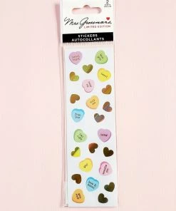 Mrs. Grossman's Paper Co Stationery Mrs. Grossman's Stickers: Limited Edition Candy Hearts