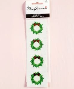 Mrs. Grossman's Paper Co Mrs. Grossman's Stickers: Bright Wreaths