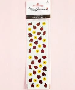 Mrs. Grossman's Paper Co Mrs. Grossman's Stickers: Ladybugs & Flowers