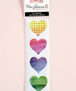 Mrs. Grossman's Paper Co Mrs. Grossman's Stickers: Limited Edition Watercolor Hearts Stationery