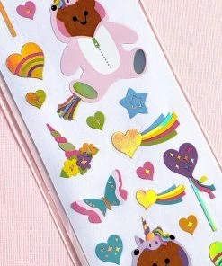 Mrs. Grossman's Paper Co Stationery Mrs. Grossman's Stickers: Limited Edition Pastel Bearycorn