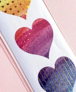Mrs. Grossman's Paper Co Mrs. Grossman's Stickers: Limited Edition Watercolor Hearts Stationery