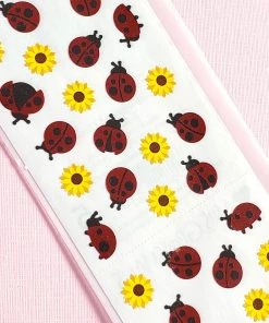 Mrs. Grossman's Paper Co Mrs. Grossman's Stickers: Ladybugs & Flowers