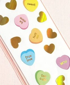 Mrs. Grossman's Paper Co Stationery Mrs. Grossman's Stickers: Limited Edition Candy Hearts