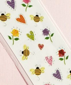 Mrs. Grossman's Paper Co Stationery Mrs. Grossman's Stickers: Petite Hearts And Bees