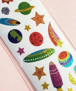 Mrs. Grossman's Paper Co Mrs. Grossman's Stickers: Limited Edition Sparkly Space