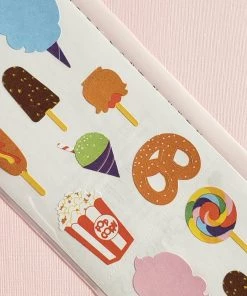 Mrs. Grossman's Paper Co Mrs. Grossman's Stickers: Carnival Food Stationery