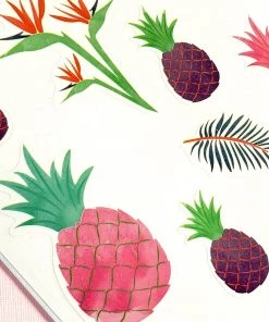 Mrs. Grossman's Paper Co Stationery Mrs. Grossman's Stickers: Watercolor Pineapples