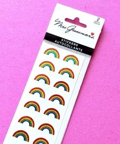 Mrs. Grossman's Paper Co Mrs. Grossman's Stickers: Small Rainbows Stationery