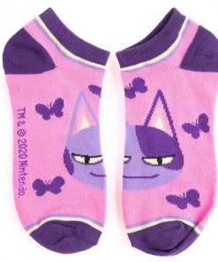 Bioworld The Cute Stuff Animal Crossing: New Horizons Character 5-Pair Mix & Match Ankle Socks
