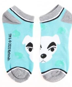 Bioworld The Cute Stuff Animal Crossing: New Horizons Character 5-Pair Mix & Match Ankle Socks
