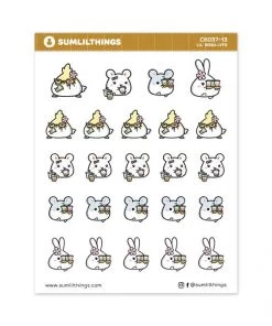 SumLilThings Stationery Boba Lyfe [Part 2] Sticker Sheet