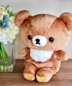 Aliquantum Intl San-X Original Chairoikoguma (Kogumachan) Medium Plushie