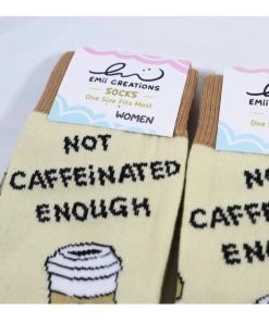 Emii Creations Coffee Caffeinated Socks