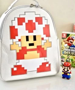 Danielle Nicole X Nintendo: Super Mario Toad Backpack The Cute Stuff