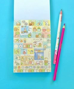 San-X Sumikko Gurashi: Notepad (Stacked Refrigerator Blue Cover)