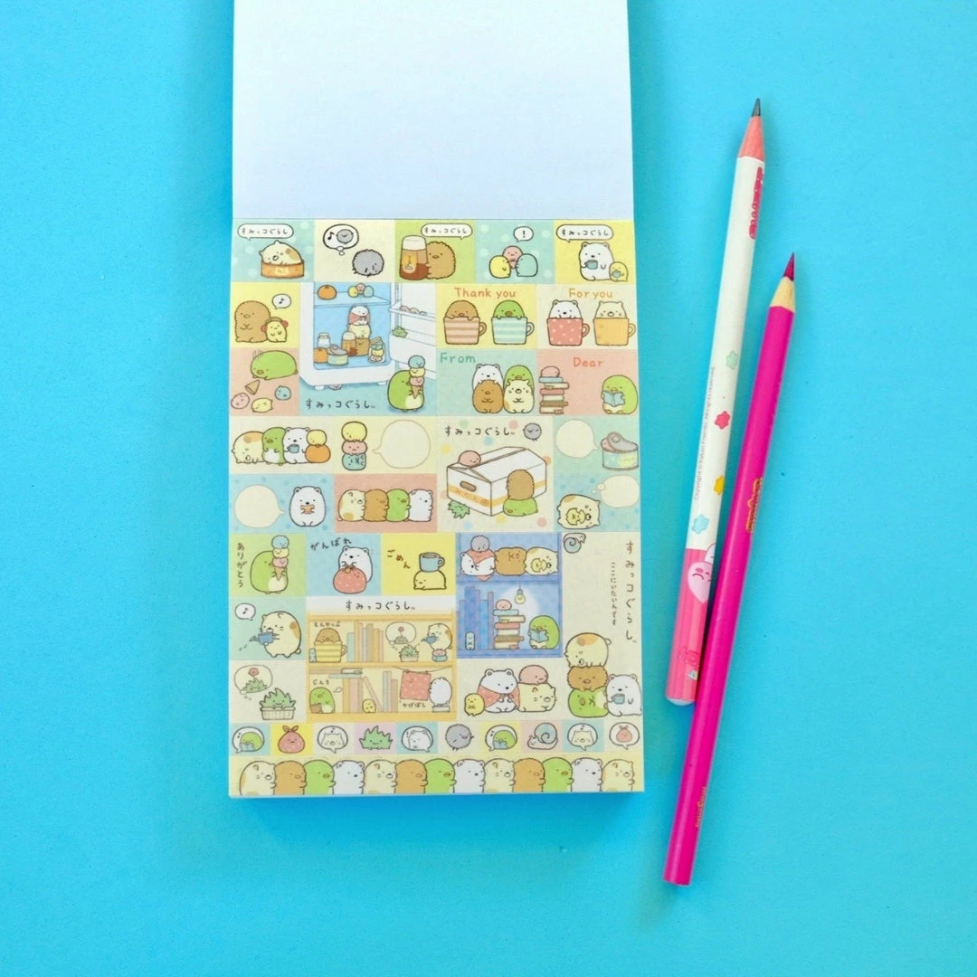 Buy โ San-X Sumikko Gurashi: Notepad (Stacked Refrigerator Blue Cover) ๐ 2 San-X Sumikko Gurashi: Notepad (Stacked Refrigerator Blue Cover)