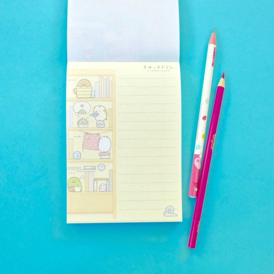 Buy โ San-X Sumikko Gurashi: Notepad (Stacked Refrigerator Blue Cover) ๐ 4 San-X Sumikko Gurashi: Notepad (Stacked Refrigerator Blue Cover)