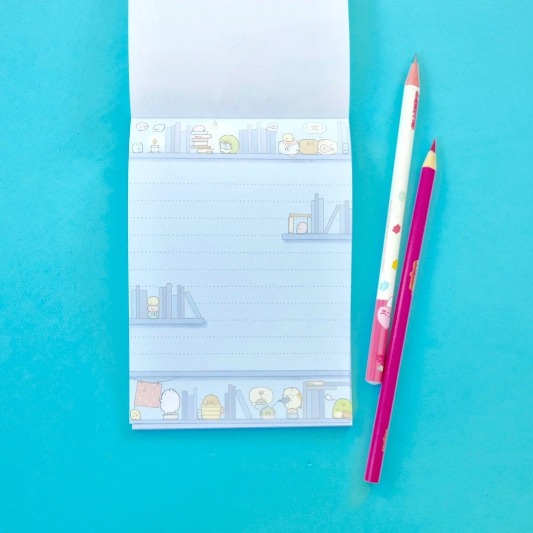 Buy โ San-X Sumikko Gurashi: Notepad (Stacked Refrigerator Blue Cover) ๐ 6 San-X Sumikko Gurashi: Notepad (Stacked Refrigerator Blue Cover)