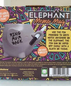 Paladone Accessories Elephant Memo Mug + Marker