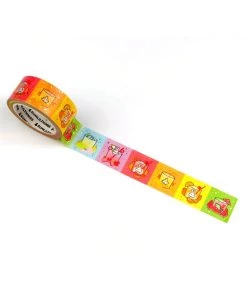 SumLilThings Stationery Splash Of Fruits Washi Tapes Gold Foil - Set Of 7