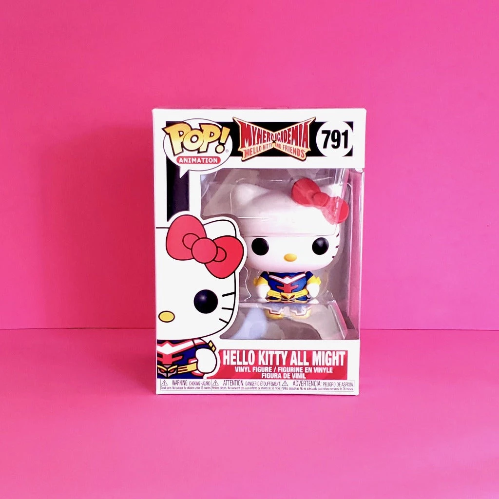 Buy ⌛ Funko POP! My Hero Academia X Hello Kitty & Friends: Hello Kitty All Might 791 Sanrio 👏 5 Funko POP! My Hero Academia X Hello Kitty & Friends: Hello Kitty All Might 791 Sanrio