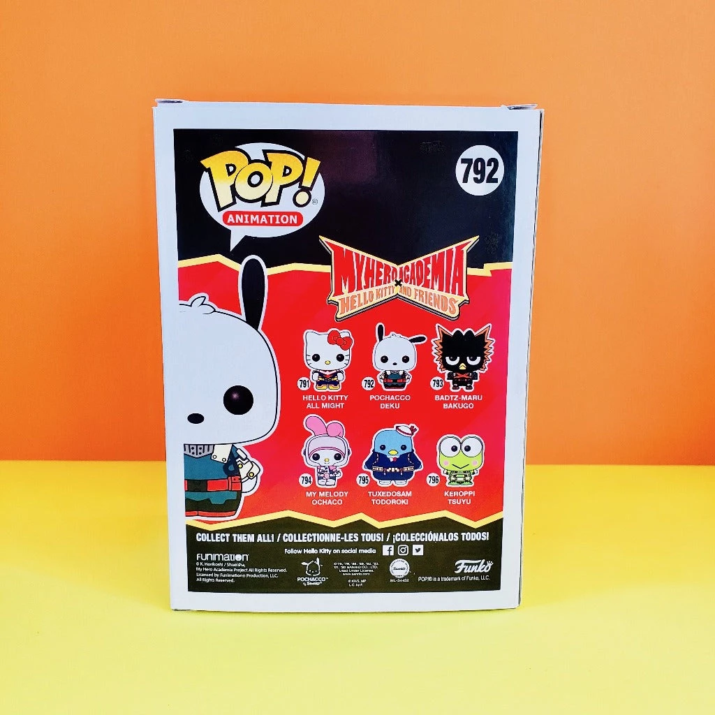 Best Pirce ⌛ Sanrio Funko POP! My Hero Academia X Hello Kitty & Friends: Pochacco Deku 792 🤩 7 Sanrio Funko POP! My Hero Academia X Hello Kitty & Friends: Pochacco Deku 792