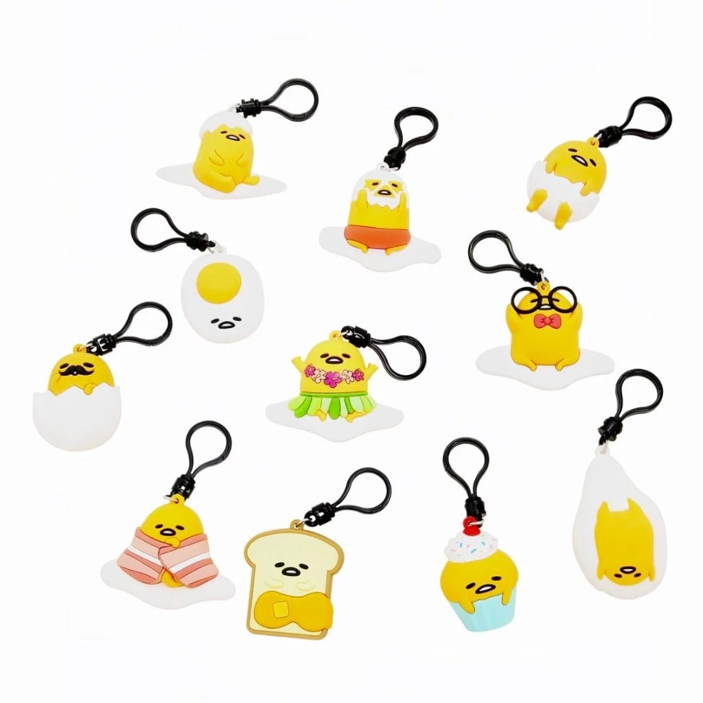 Hot Sale 🤩 Monogram Intl Inc Sanrio Gudetama Vinyl Figural Bag Clip Blind Bag 😀 1 Monogram Intl Inc Sanrio Gudetama Vinyl Figural Bag Clip Blind Bag