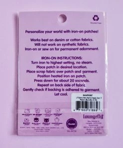 Best Pirce ๐งจ Loungefly X Hello Kitty And Friends Iron-On Patch: Badtz-Maru Purple Bubble โ๏ธ 5 Loungefly X Hello Kitty And Friends Iron-On Patch: Badtz-Maru Purple Bubble