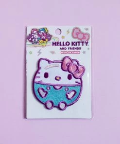 Loungefly X Hello Kitty And Friends Iron-On Patch: Hello Kitty Purple Bubble