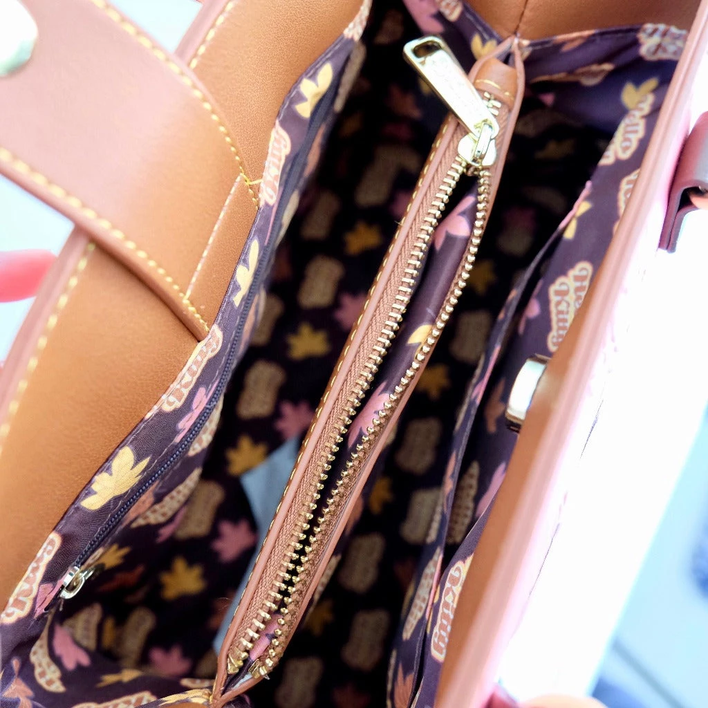 Best reviews of ⭐ Loungefly X Hello Kitty Pumpkin Spice Latte Wave Crossbody 👜 Handbag Sanrio ⭐ 4 Loungefly X Hello Kitty Pumpkin Spice Latte Wave Crossbody Handbag Sanrio