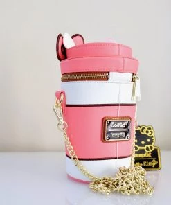 Sanrio Loungefly X Hello Kitty Pumpkin Spice Cup Crossbody Bag