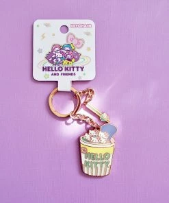 Sanrio Loungefly X Hello Kitty And Friends Cup O' Kitty Enamel Keychain