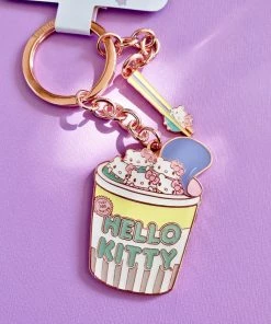 Sanrio Loungefly X Hello Kitty And Friends Cup O' Kitty Enamel Keychain