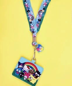 Loungefly X Sanrio Friends Rainbow Lanyard With Cardholder