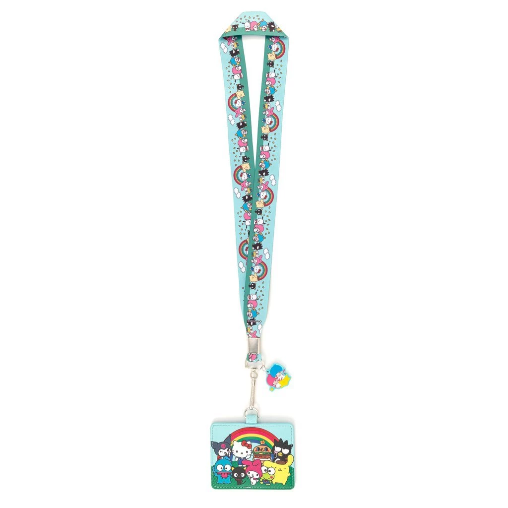 Cheapest π Loungefly X Sanrio Friends Rainbow Lanyard With Cardholder βοΈ 3 Loungefly X Sanrio Friends Rainbow Lanyard With Cardholder