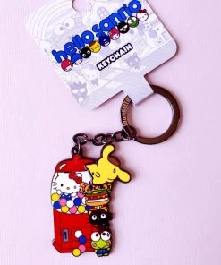 Loungefly X Sanrio Hello Kitty Bubblegum Machine 2.5" Enamel Keychain